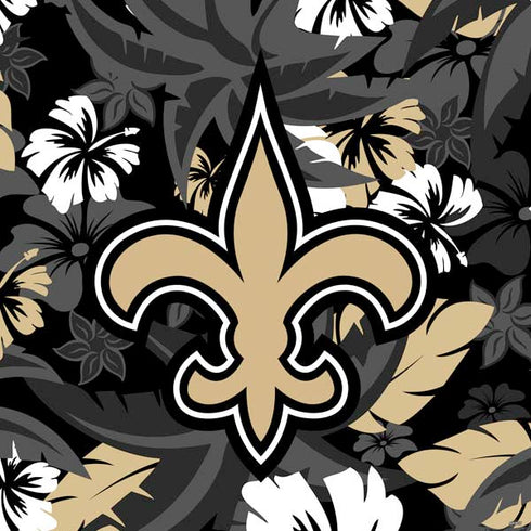 NFL New Orleans Saints Tropical Print PS4 Slim Bundle Skin